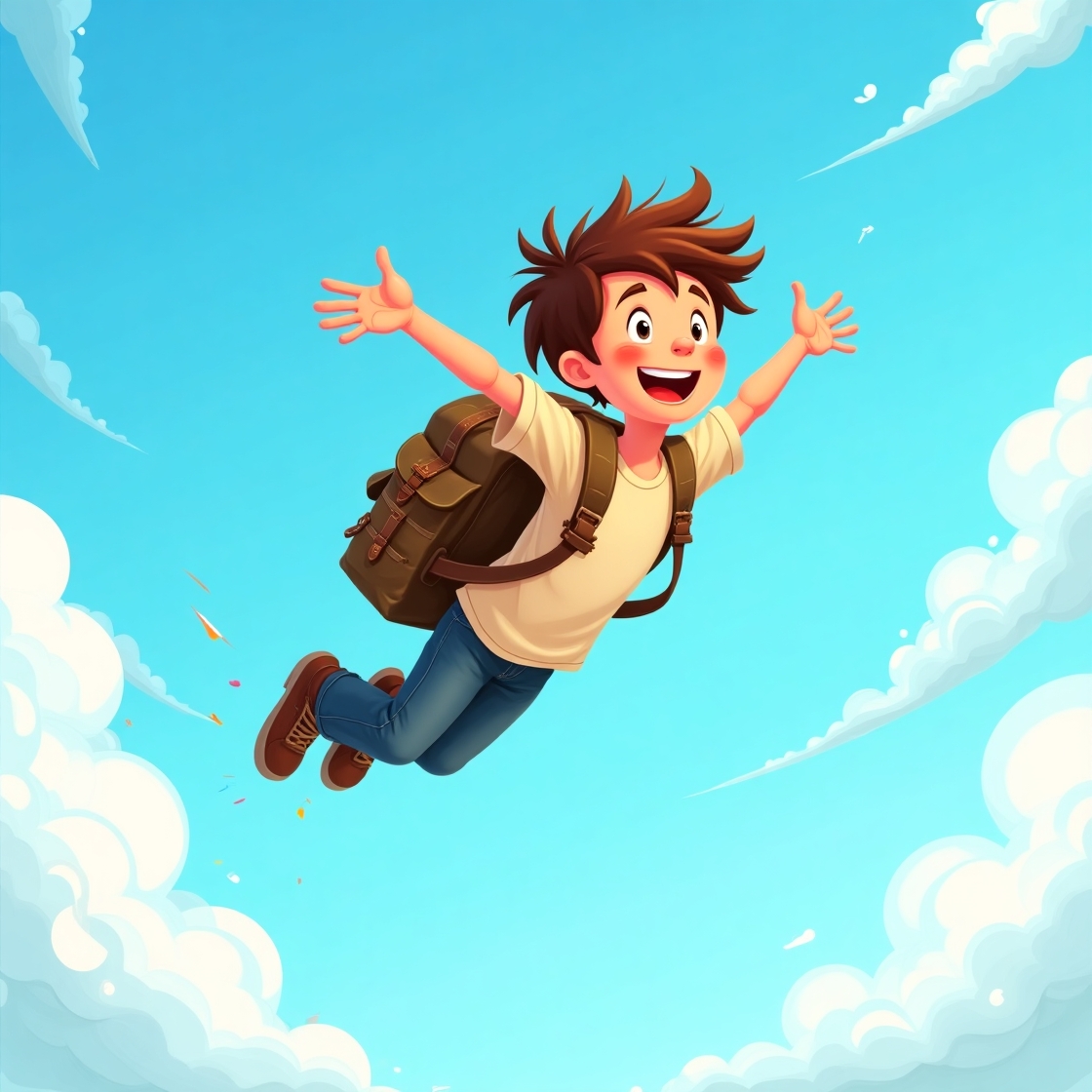 Flux_Dev_A_vibrant_vector_illustration_of_a_smiling_boy_around_1